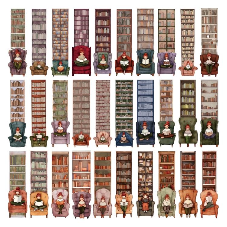 30 листов Закладки для книжной полки Закладки для страниц Креативные декоративные закладки Простые закладки для книголюбов 1