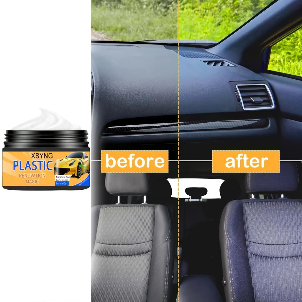 Leather Repair Wax, Automotive Plastic Parts and Decorative Repairs, Applying and Wiping To Restore the Original Color of Plastic and Rubber