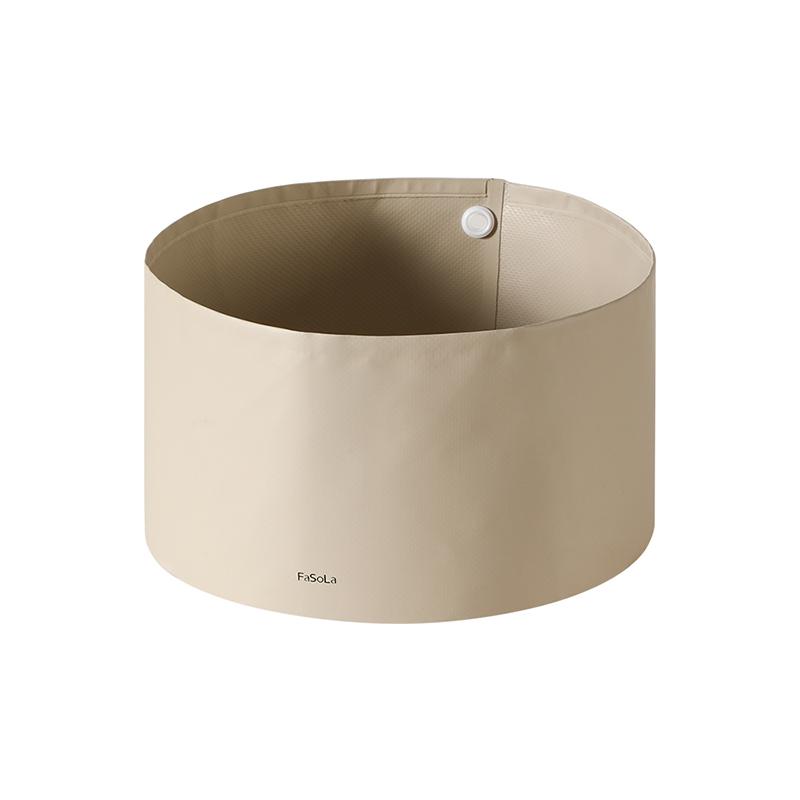 

Convenient Plastic Folding Portable Basin DPVC Mesh Fabric for Outdoor Use Vegetable Washing Hotel Toiletry Laundry