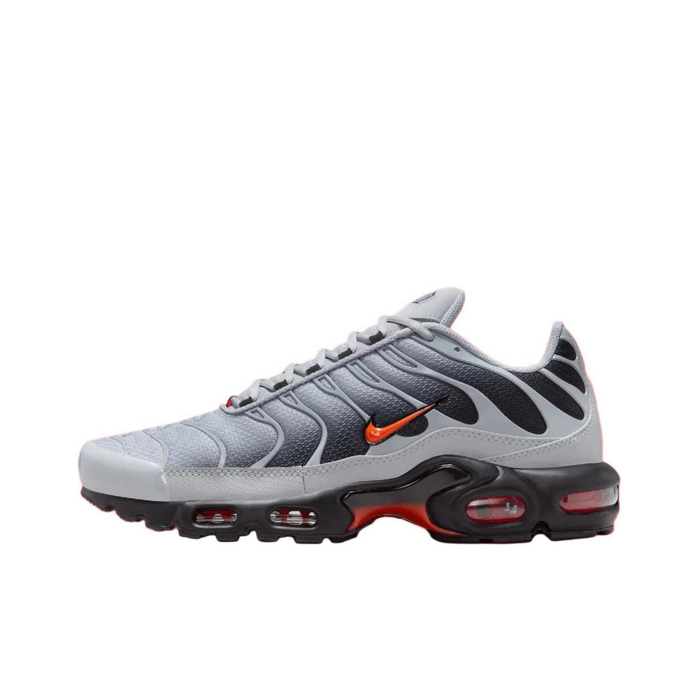 Nike Кроссовки унисекс Air Max Plus Wolf Grey Picante Red Черные Белые DM0032-011 45