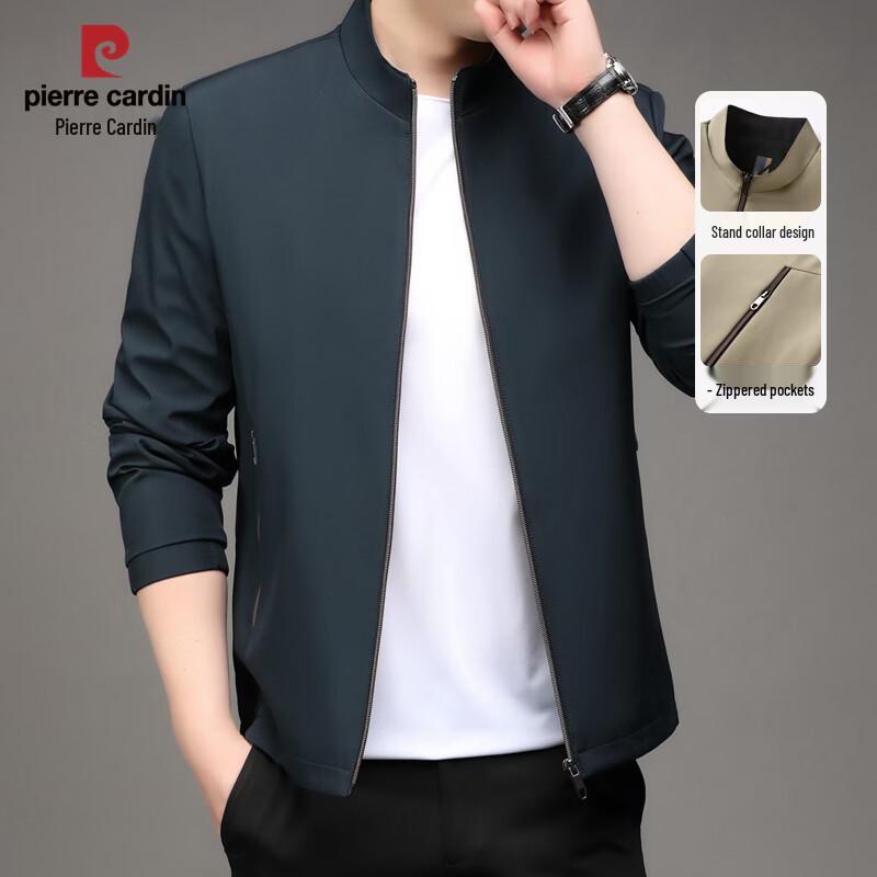 Pierre Cardin Men s Stand Collar Casual Jacket 190