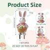 1PC Creative Garden Plug Rabbit Easter Egg Garden Decorative Plug Easter Atmosphere Decorative Props PVC