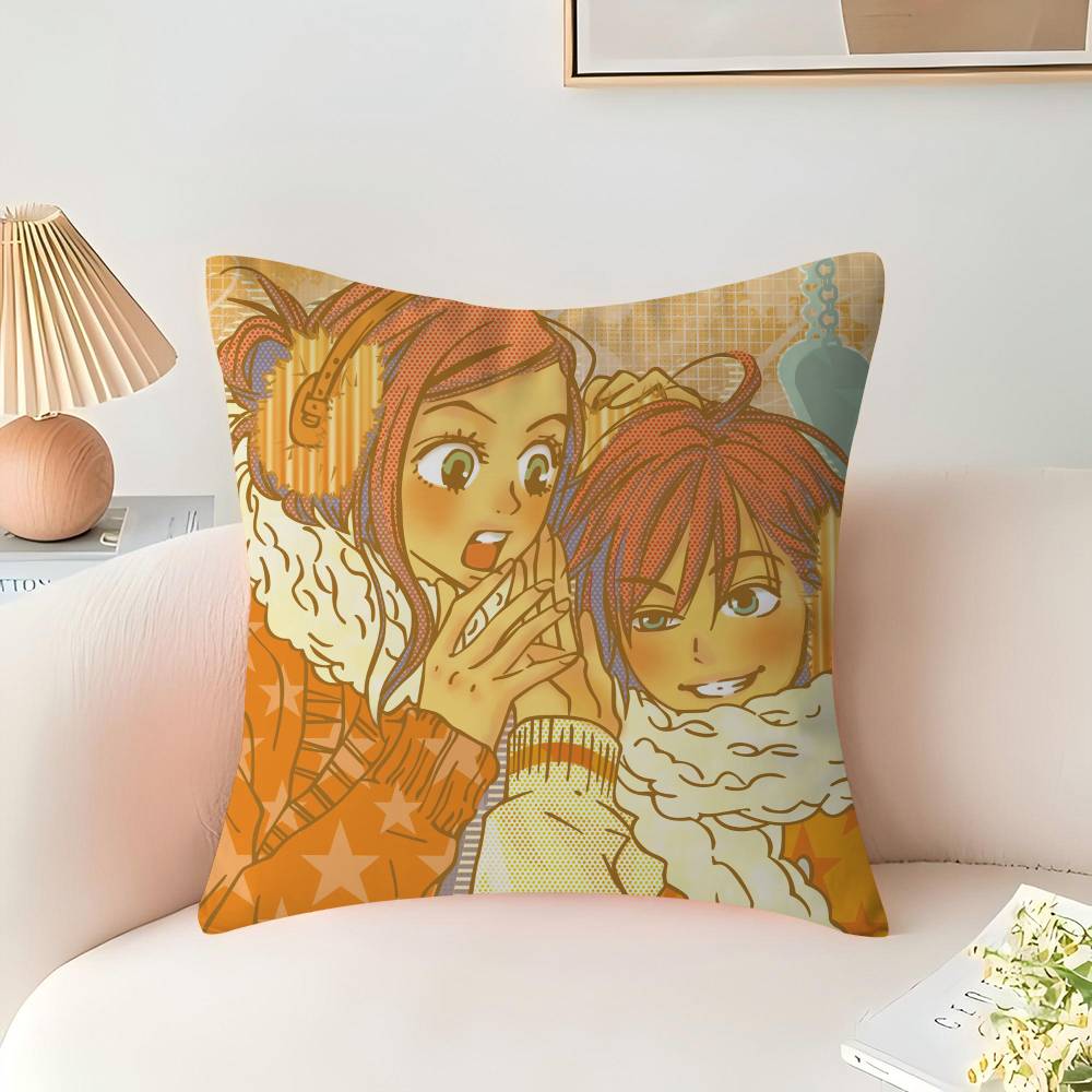 

Anime L-Lovely Complex Stitch Lucky Dragon pillow cover sofa cushion cover home room decoration children gift 16x16Inch