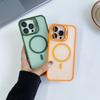 Suitable for Apple 15 Alloy Lens Magnetic Phone Case, Iphone14promax Matte Skin Feel 13 with Lens Film