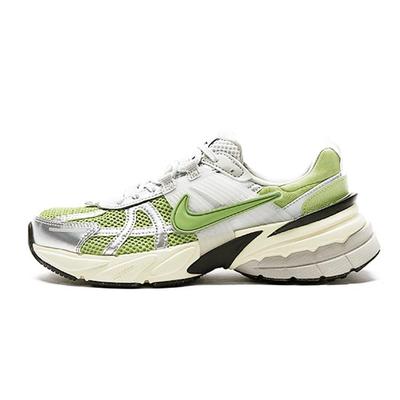 V2K Run Dämpfung Rutschfest Atmungsaktiv Niedrig geschnitten Freizeit Laufschuhe Damen Grün Silber FD0736-100(Team15-)
