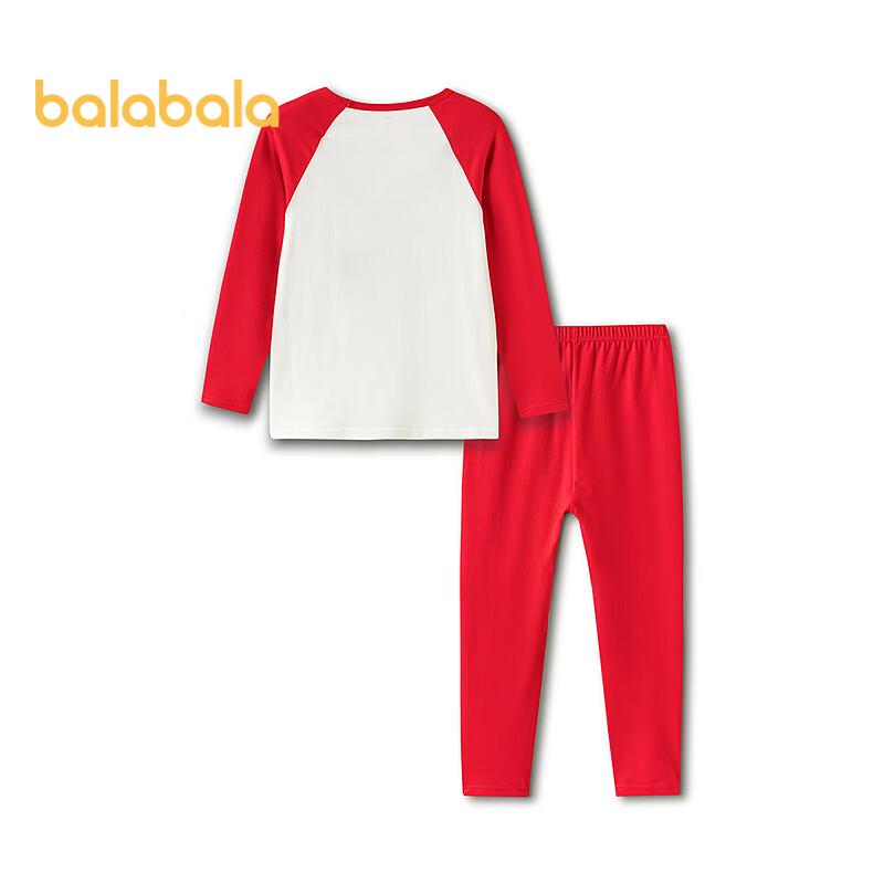 Balabala Kids  Unisex Spring/Autumn Underwear Set 130