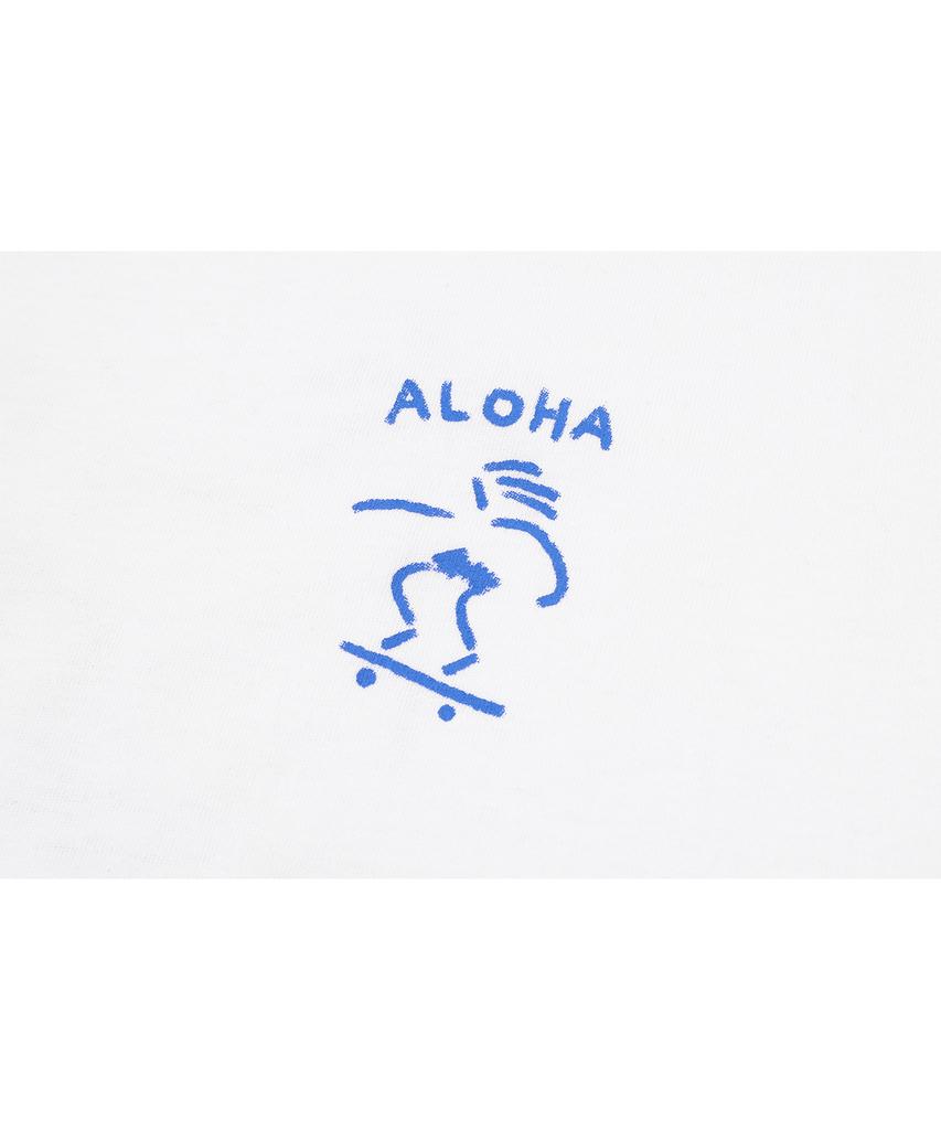 CPGN STUDIO Ola Crayon Short Sleeve T-Shirt White