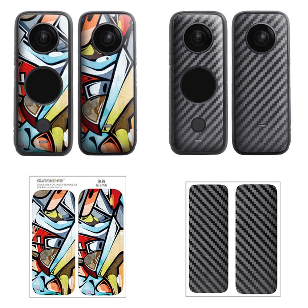 

2Sets Camera Cartoon Scratch-Resistant Sticker Protective PVC Films 06