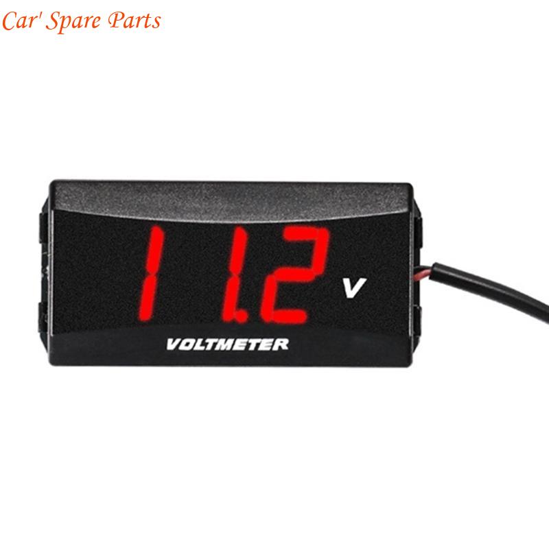 

Y4UA Meter Gauge DC12-80V Digital Voltmeter for Golf Cart Motorcycle Scooters Waterproof Voltmeter