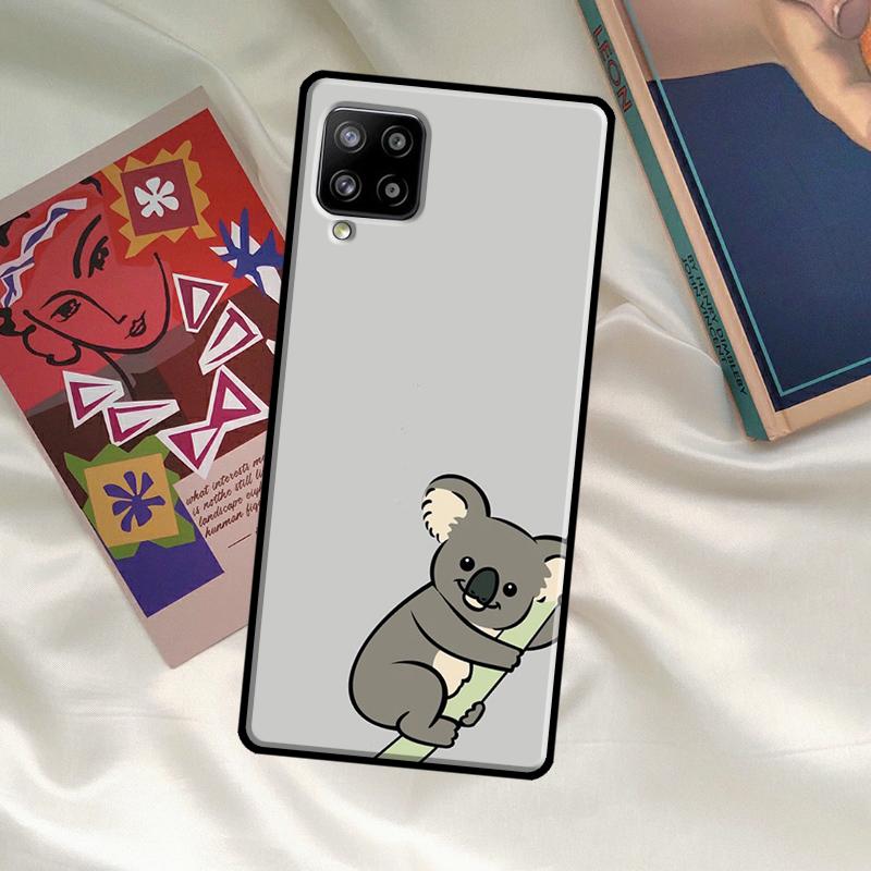 Cartoon Painting Animal Koala Case For Samsung Galaxy A56 A36 A06 A13 A53 A32 A12 A22 A52 A35 A26 A16 A55 A15 A54 A34 A14