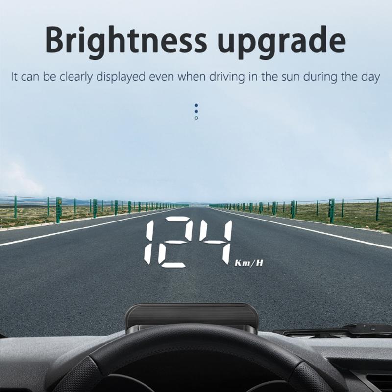 Car Electronics Head-Up Display HUD Projector Digital Speed Warning Alarm Meter