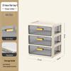 Multi-layer Desktop Organizer: Drawer-Type Storage Box for Office Supplies, Stationery, and Cosmetics