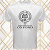 Pánské bílé tričko Oxford University Velikost S 3XL