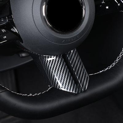 Araba Performans Direksiyon Düz Tekerlek Alt U Tipi ayar kapağı ABS Plastik Mercedes Benz CES Sınıfı W206 W213 W223
