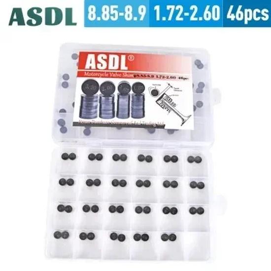 23pcs Motorcycle Engine Parts Adjustable Valve Pad Shims diameter 8.85-8.9 mm thickness 1.72mm - 2.6mm Valve Shim Kits