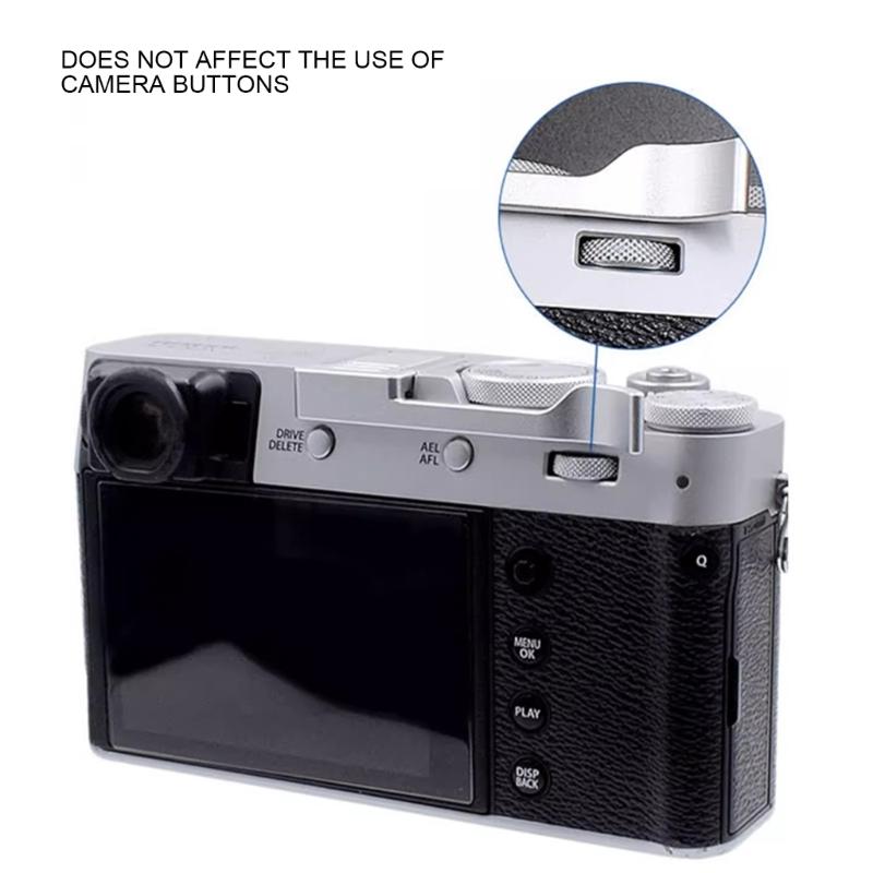 Professioneller Kamera-Stützgriff Griffaufsatz Aluminium Unisex Sichere Befestigungslösung für X100VI Verbesserung der Kontrolle