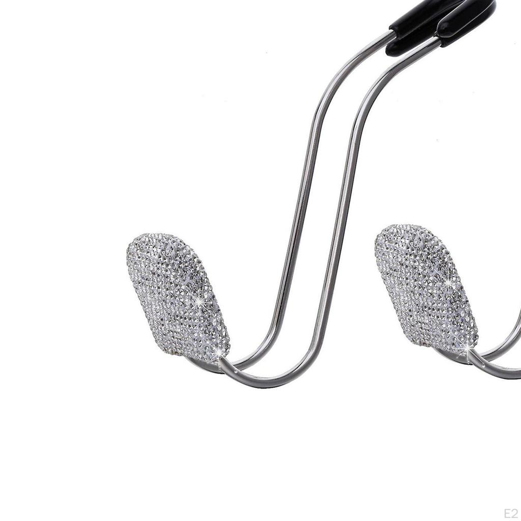 2 Car Back Seat Headrest Hooks Hanger Organizer Accessories, Easy to Install