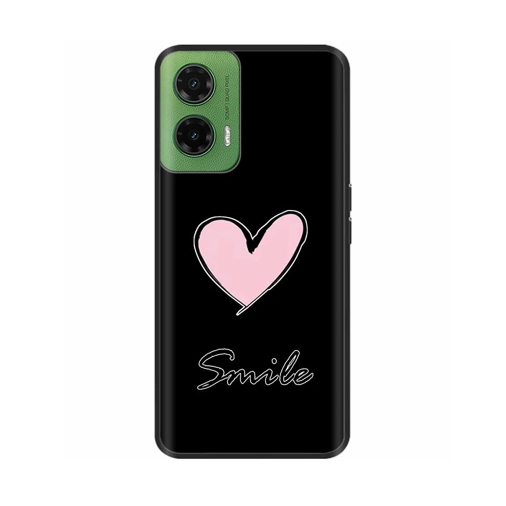 Für Motorola Moto G35 5G Hülle G 35 Niedlich Weiches Silikon Anti-Fall Hohe Qualität Schutzhülle für Moto G35 XT2433-5 MotoG35