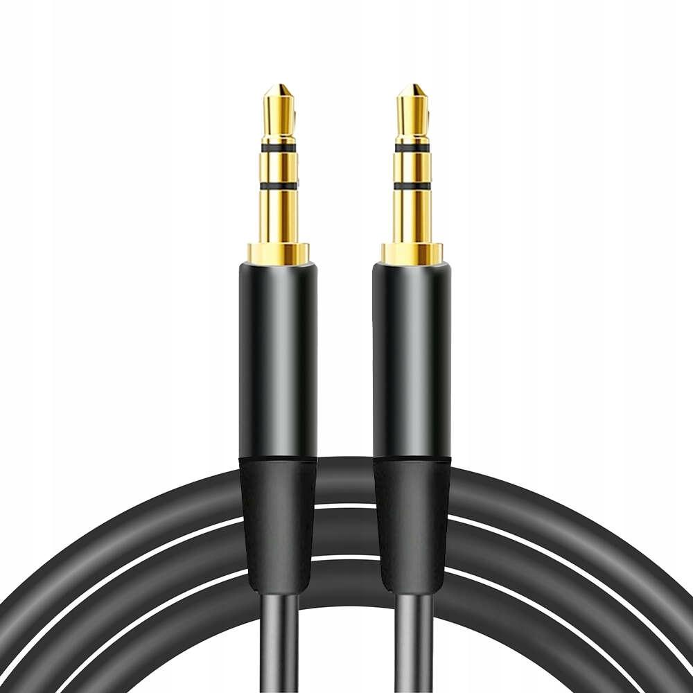 Audio Cable Jack 3.5 Mm - Jack 3.5 Mm 1 M Black Maxlife