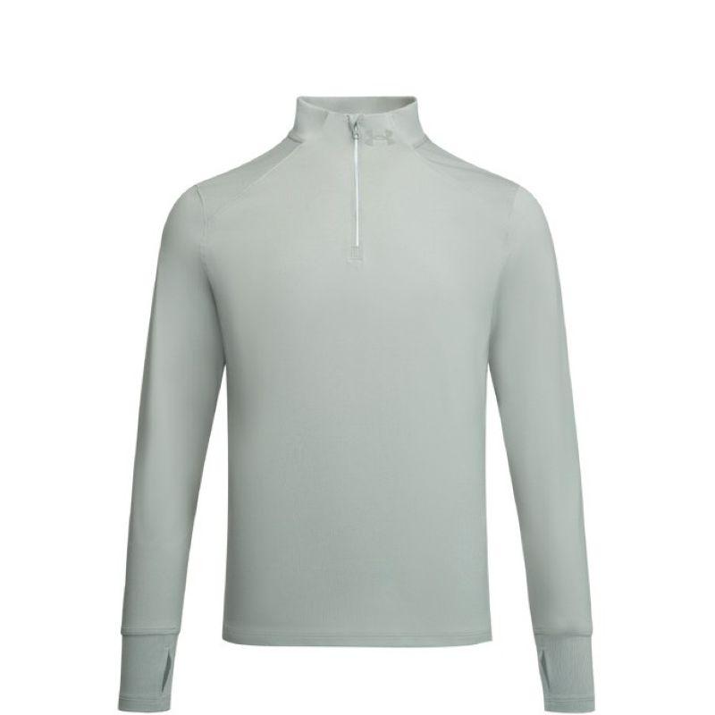 Under Armour Qualifier Long Sleeved T Shirt Men s Titanium Gray 1379288-069 3XL