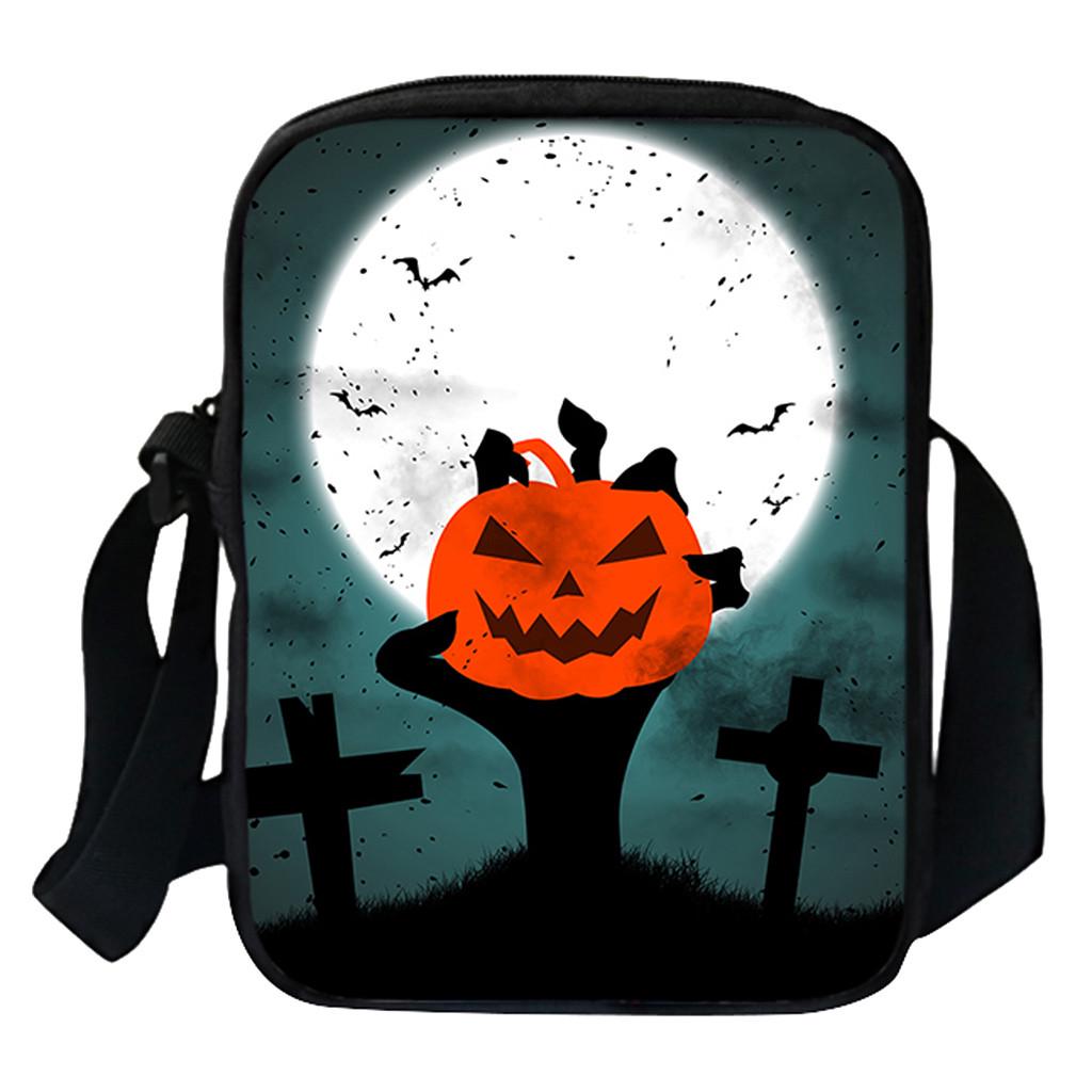 Halloween Bags Funny Women And Men Single Shoulder Bags  Messenger Bags