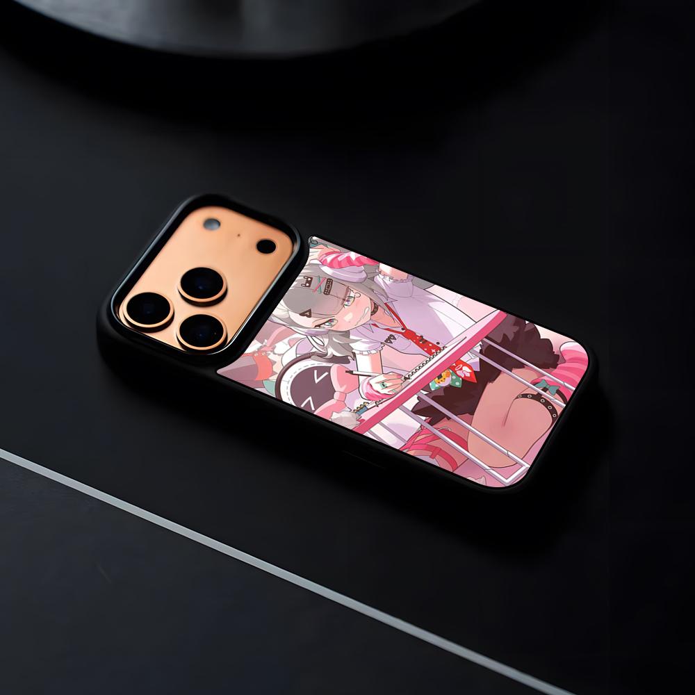 

ZZZ ReDreaming Angel Phone Case For IPhone 17 16 15 14 13 12 Pro Max Plus Black Frame Hard Shell iPhone 14 Plus