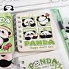 15Pcs Kawaii Cartoon Panda Spiral Notebook Cute Student Diary Journal School Memo Pad Planner Stationery Gift