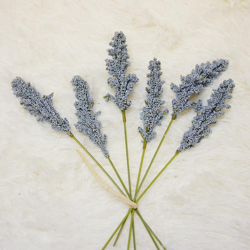 Artificial Plants PE Lavender Vases for Home Decoration Wedding Decorative Fake Flowers Bridal Accessories Clearance Stage Props