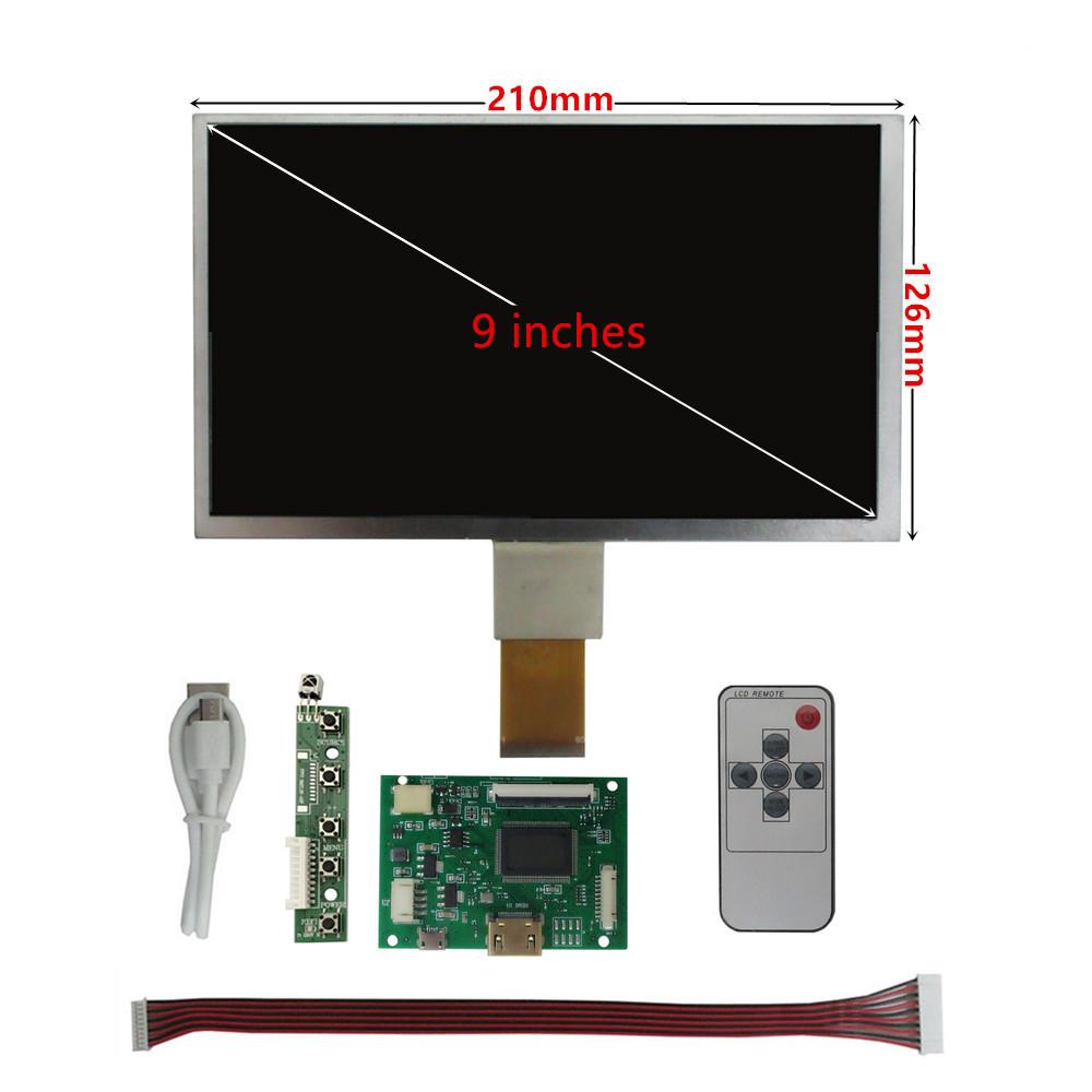 9palcový HD LCD displej HDMI kompatibilní řídicí deska pro přenosné displeje Raspberry Pi PC notebooků mini počítačů