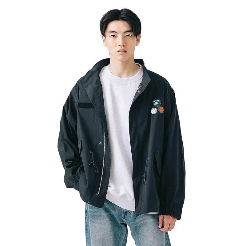 

[Beams Heart] blouson 2WAY short mod coat (Vest can be worn) men s BLACK M