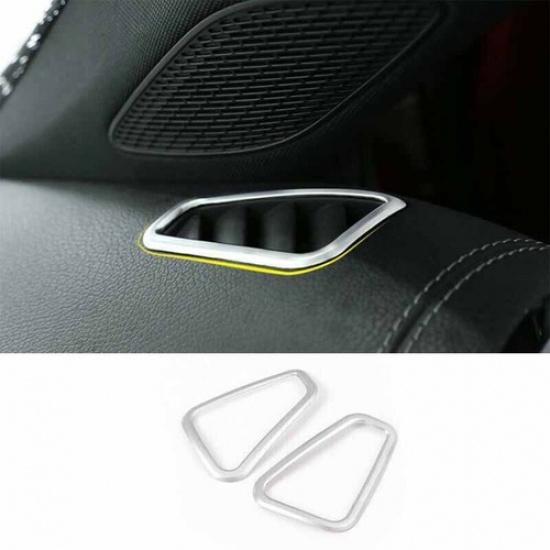 Covrs Trim -22 Matte Silver For Benz A-Class CLA Dashboard Side Outlet Vent