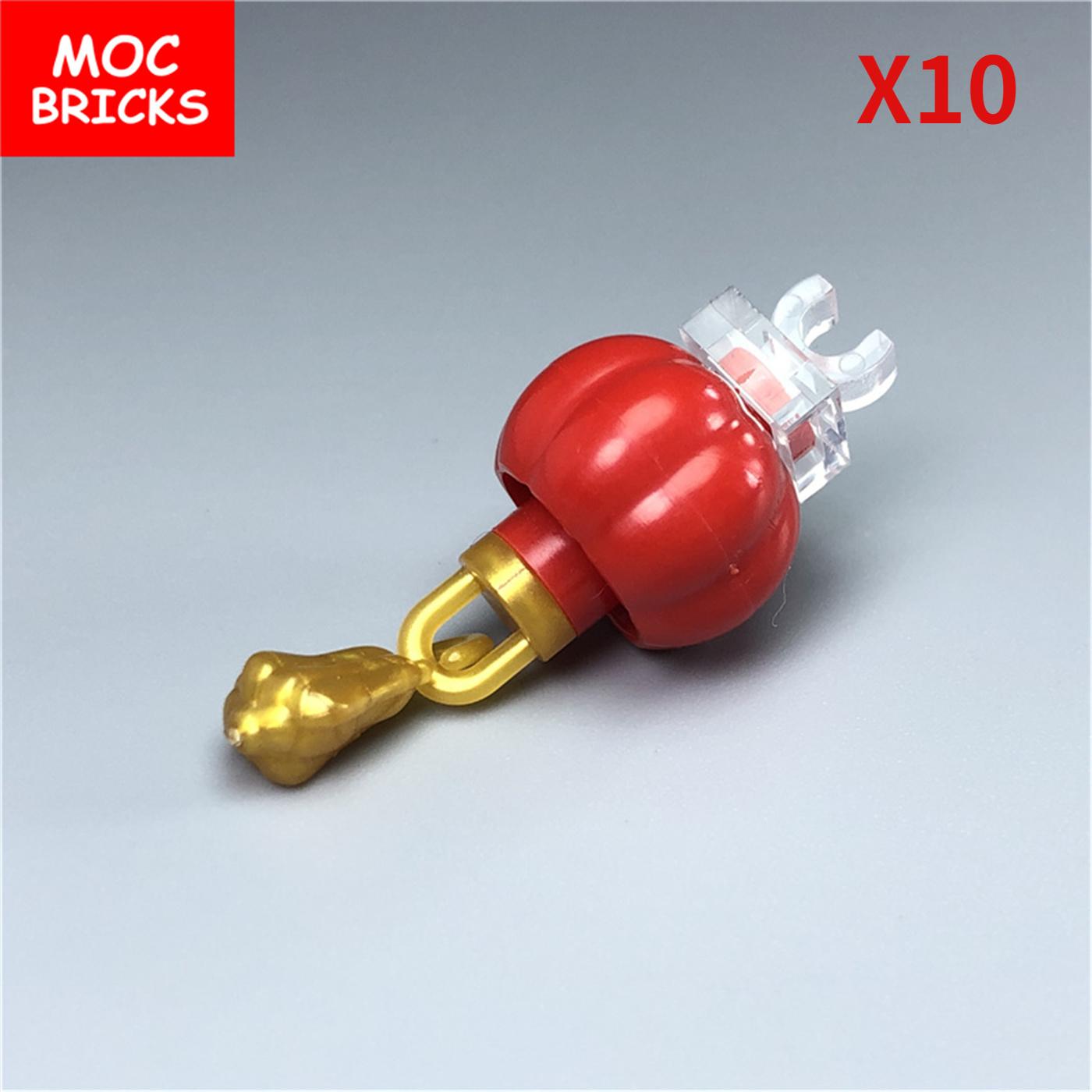 

MOC Bricks Road lamp Chinese Blooming Season Festival Architecture City Street Lantern light 51270 Joyful latest Year Construction Blocks Playthings