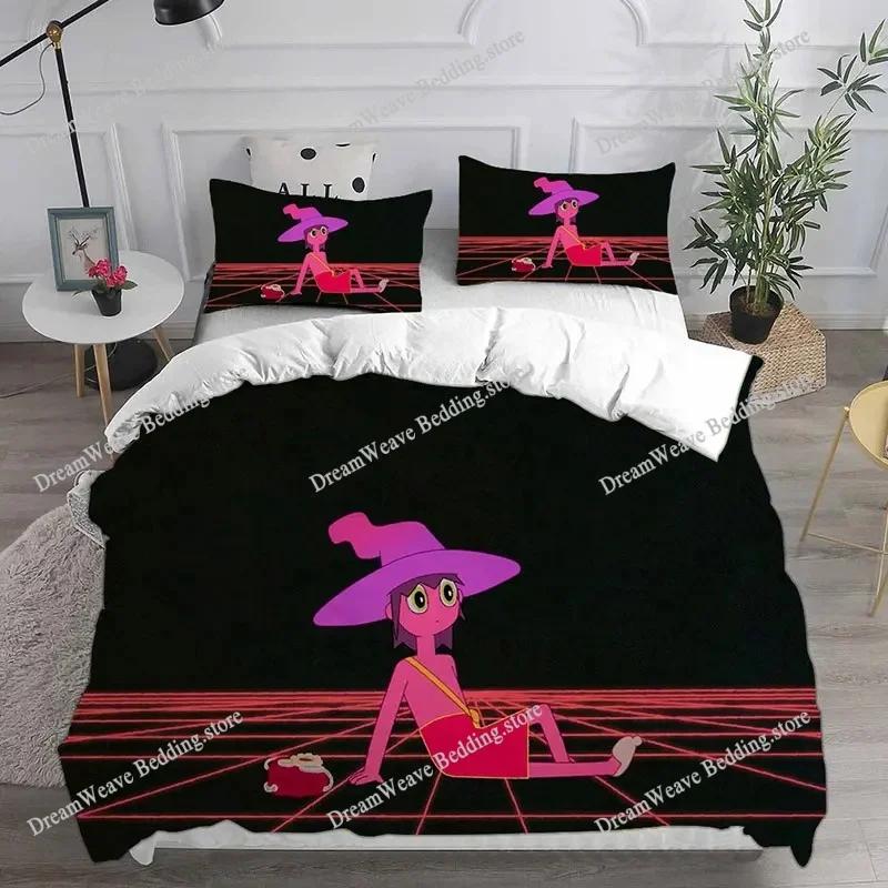 New Cartoon Midnight Gospel Anime Bedding Sets Comforter Quilt Bed Cover Duvet Cover Pillow Case Kids Adult Size Luxury Gift741
