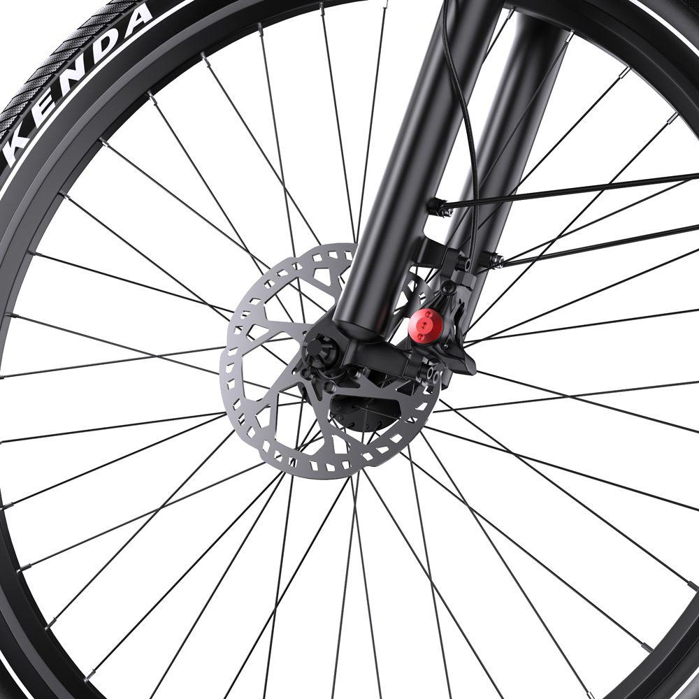 Elektrofahrrad ONESPORT WT05 27,5" Reifen 250W Motor Stadtrad für Pendler 36V 18,2AH Maximale Reichweite 120 km Zuladung 100 kg