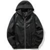 Autumn and Winter New Hooded Leather Jacket Men's Trendy Motorcycle Men's Jacket Korean Style Loose Hooded Men's Leather Jacket