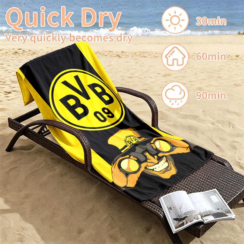 BVB Beach towels also serve as bath towels summer essential a musthave for the outdoors the beach and the pool