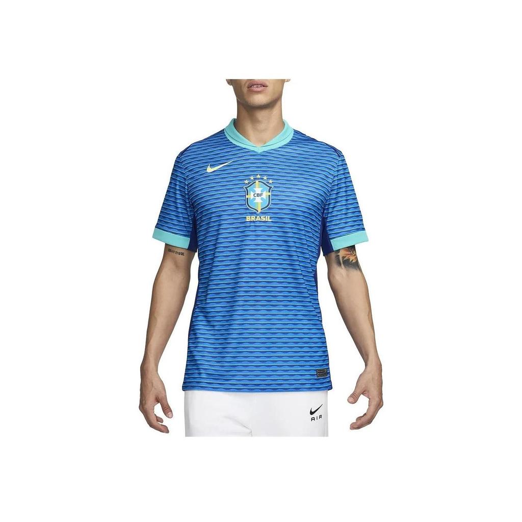 Nike Brazil 2024 Stadium Away Men's Nike Dri-FIT Soccer Jersey FJ4283-458