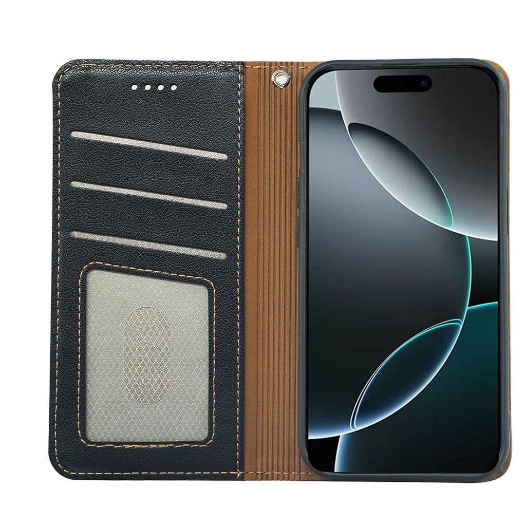 Huawei Honor 500 Pro Lychee Grain Magnetic Anti-Theft Leather Phone Case