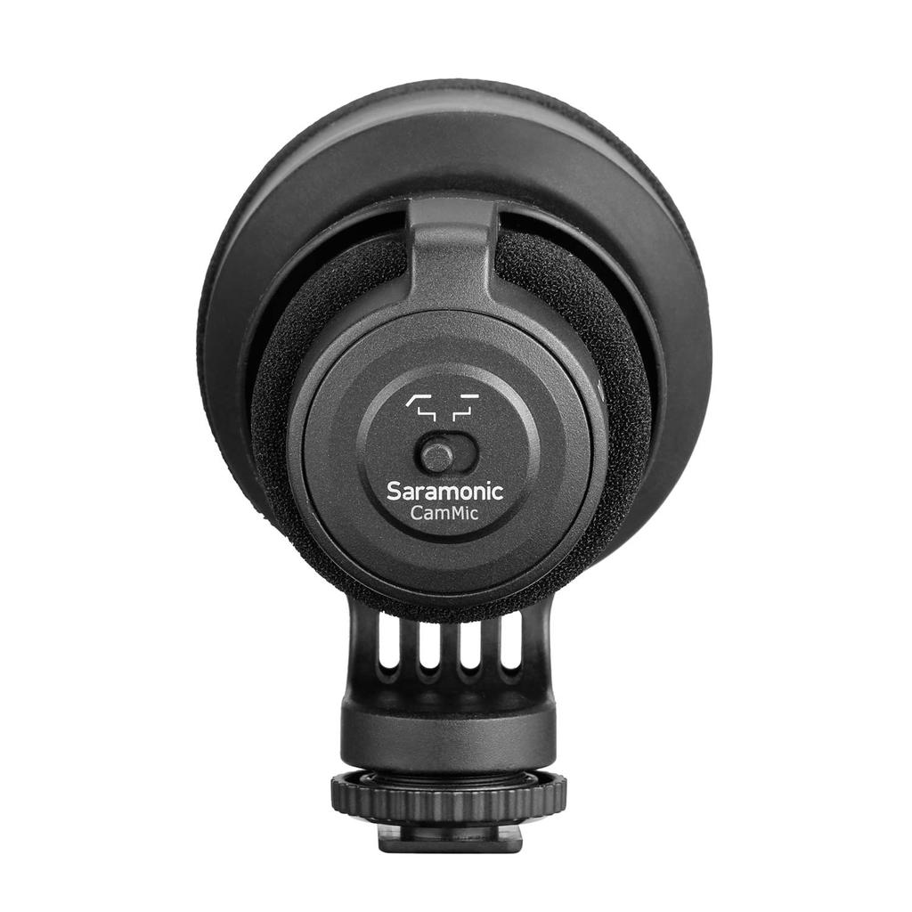 Saramonic CamMic Directional Video Microphone Designed for Smartphone Sony Canon EOS Nikon DSLR Camera Camcorder Travel Interview YouTube Recording
