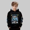 Autumn Gaming Themed Graphic 3D Printed Hoodies Fashionable Casual Sports Long Sleeved Children's Boy Hooded Sweatshirts