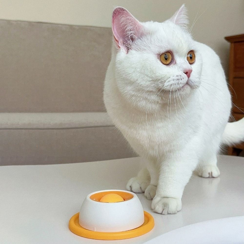 Anti-spill Dog Lick Plastic Non Tip Design Yogurt Licking Plate Bite Resistant Self-Soothing Pet Slow Feeder