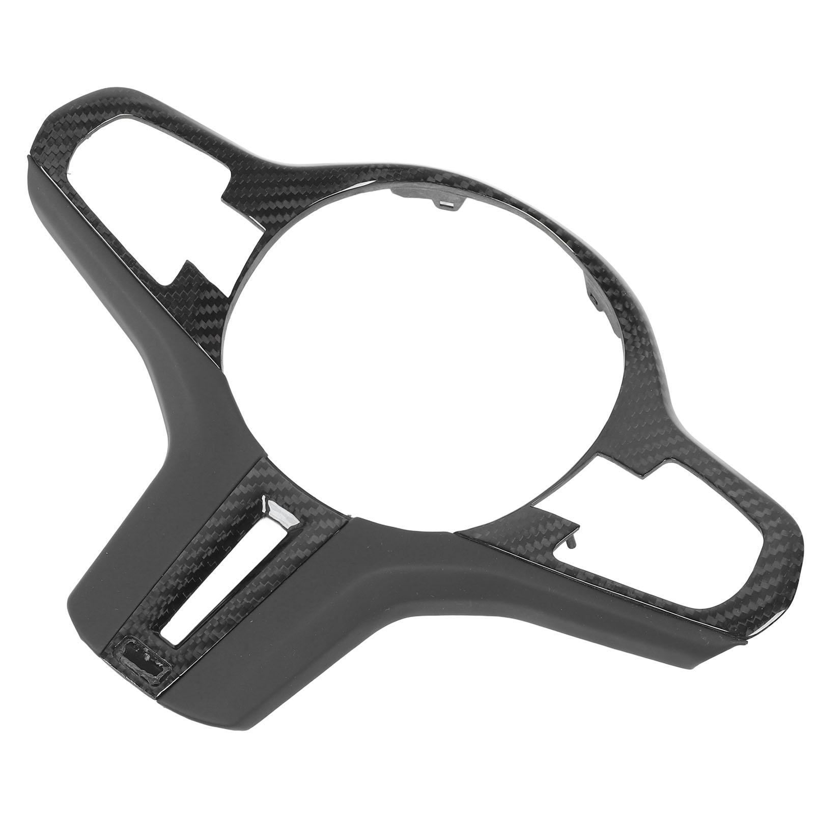 

Накладка на рамку рулевого колеса из углеродного волокна, отделка, защита панели рулевого колеса из кожи наппа