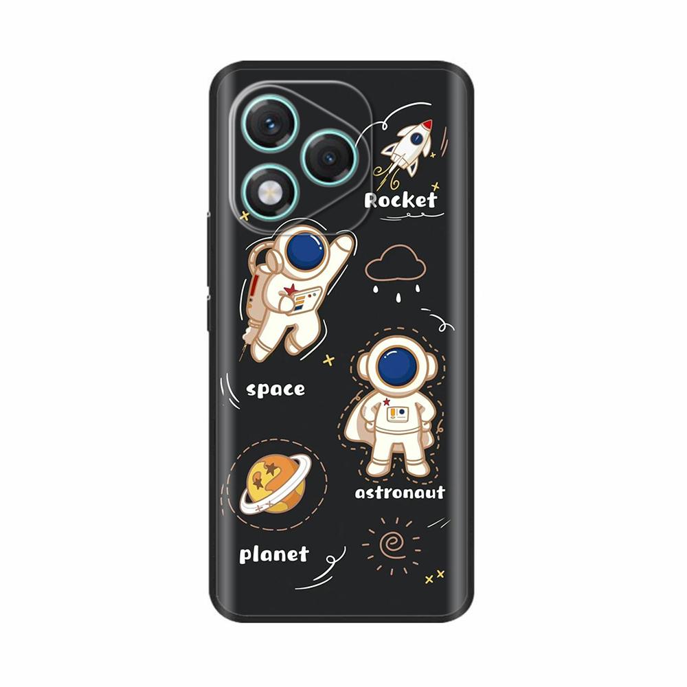 For Honor 400 Lite Case Luxury Soft Black Silicone TPU Phone Cover For Honor 400 Lite Case honor400 Lite ABR-NX1 Cases Fundas