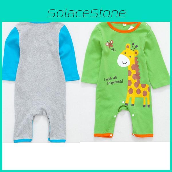 Adorable 2018 Infant Baby Girl Boys Cartoon Romper Jumpsuit Bodysuit Outfit 0-18m