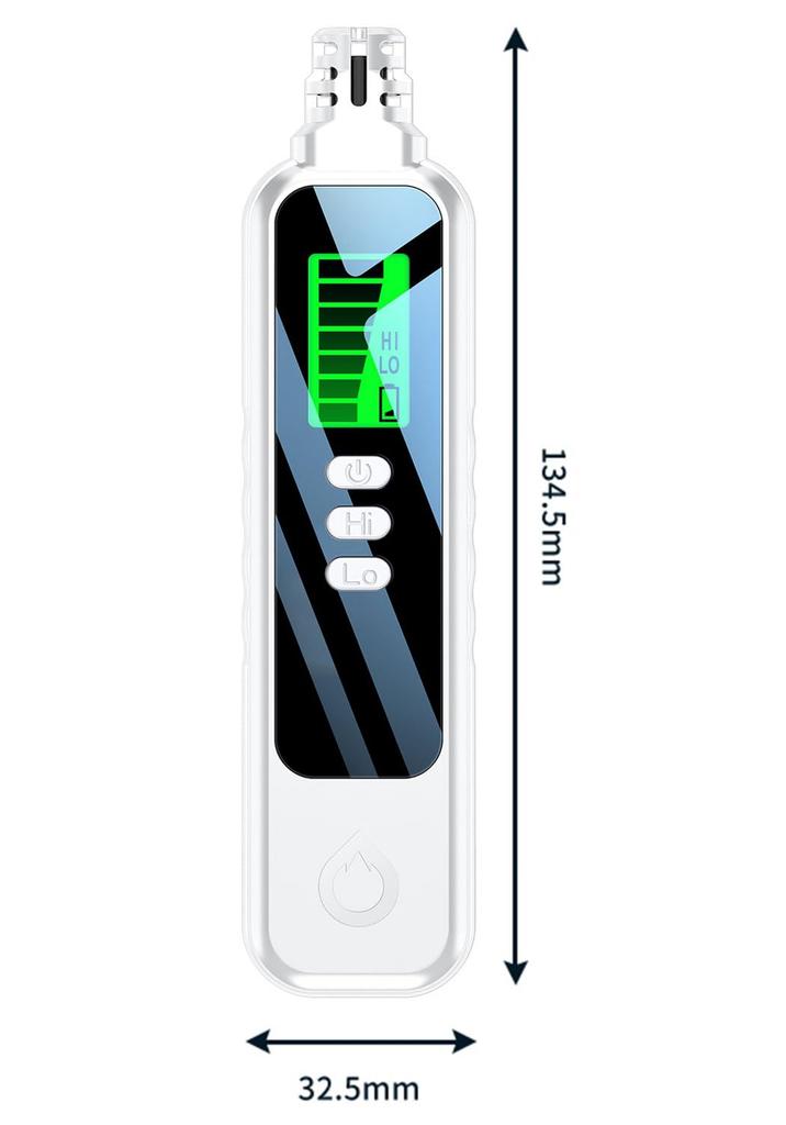 UJHOSLD Gas Leak Detector with Identifies Combustible Gas Leak Including Methane and Portable LCD Screen 2 High-Sensitivity Sensor, Sources, Propane,
