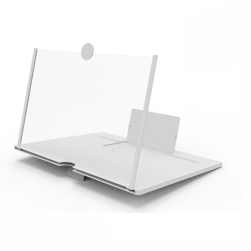 12 Inch Multi Functional HD Mobile Phone Screen Video Magnifier Screen Amplifier for Phone Holder Enlarged Screen Phone Stand