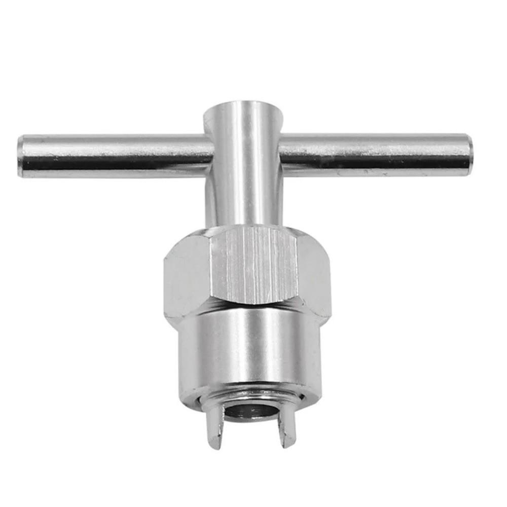 

Single Handle Faucet Core Removal Tool Bathroom Faucet Wrench Shower Faucet Valve Core срібний