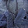 RRL Men's Indigo Cotton Hemp Denim Sport Coat Jacket, Size M Jacket M IndigoUsed
