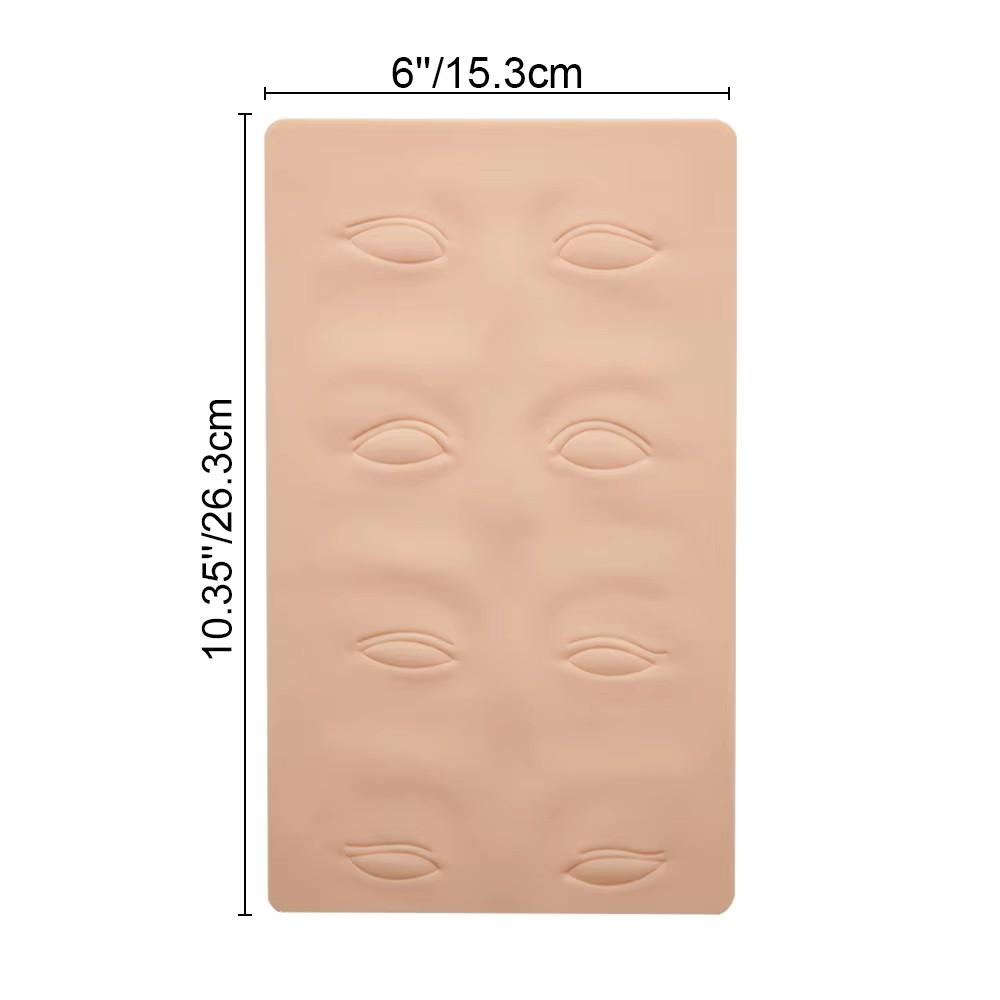 Tattoo Practice Skin Microblading Supplies Eyebrow Eyeliners Practice Latex Skin Permanent Makeup Eyebrow Tattoo Training Tool