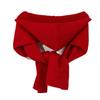 Fashionable Solid Color Shawl Wrap Soft Knitted Scarf Hat for Various Outfit Office Decorative Shoulder Wrap Neckpieces